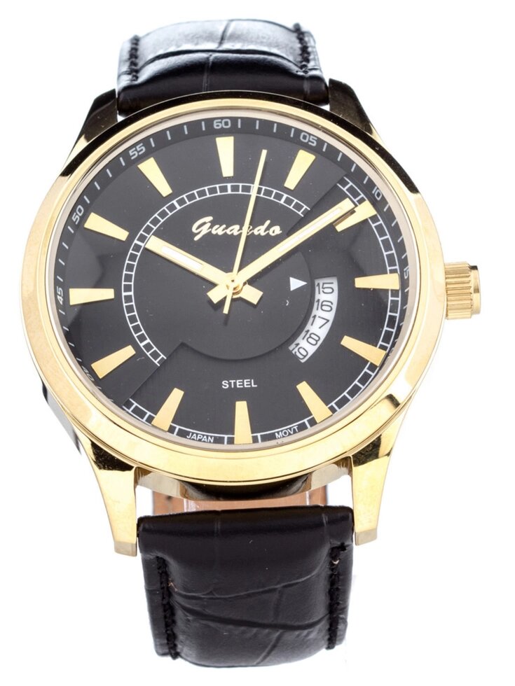 Чоловічі наручні годинники Guardo S00539 GBB від компанії "Cronos" поза часом - фото 1