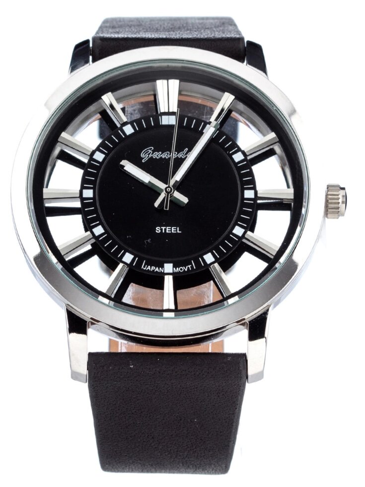 Чоловічі наручні годинники Guardo S00669 SBB від компанії "Cronos" поза часом - фото 1