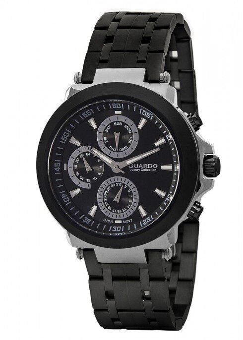 Чоловічі наручні годинники Guardo S00808(m) SBB від компанії "Cronos" поза часом - фото 1