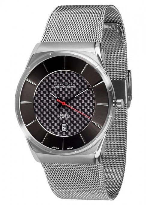 Чоловічі наручні годинники Guardo S01547 (m) SGr від компанії "Cronos" поза часом - фото 1
