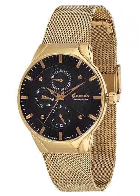 Чоловічі наручні годинники Guardo S01660(m) GB від компанії "Cronos" поза часом - фото 1