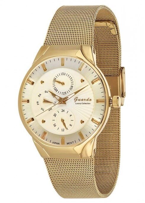 Чоловічі наручні годинники Guardo S01660(m) GG від компанії "Cronos" поза часом - фото 1