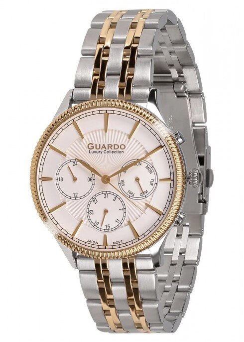 Чоловічі наручні годинники Guardo S01790(m) GsW від компанії "Cronos" поза часом - фото 1
