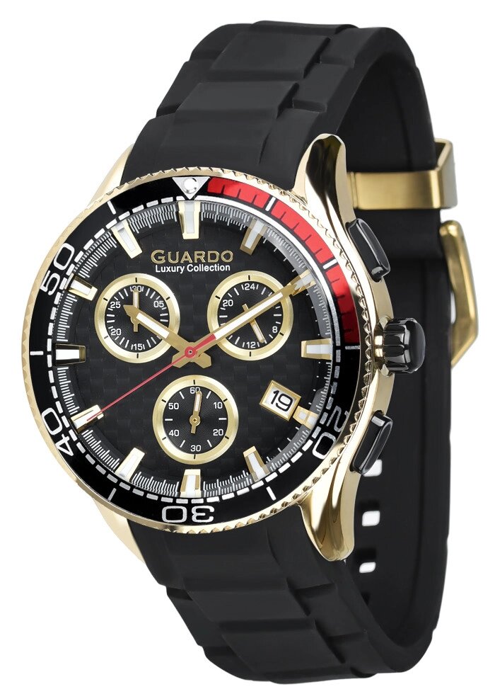 Чоловічі наручні годинники Guardo S02388 GBB від компанії "Cronos" поза часом - фото 1