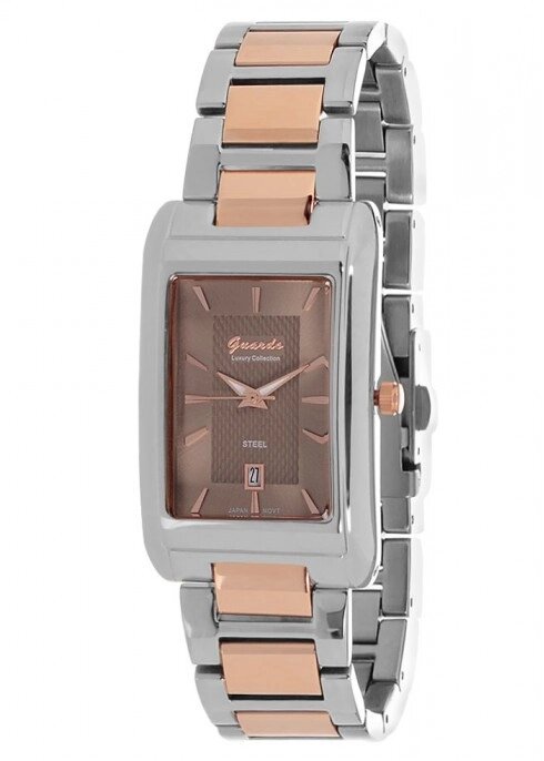 Чоловічі наручні годинники Guardo S07693(m) RgsBr від компанії "Cronos" поза часом - фото 1