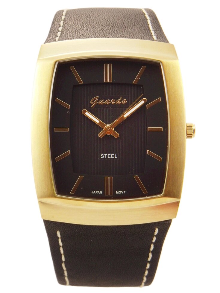 Чоловічі наручні годинники Guardo S09309 GBB від компанії "Cronos" поза часом - фото 1