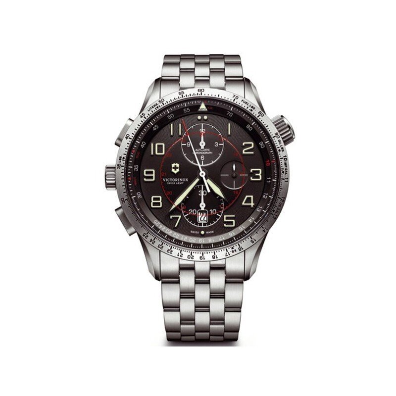 Чоловічий годинник Victorinox Swiss Army AIRBOSS Mechanical Chrono MACH 9 V241722 від компанії "Cronos" поза часом - фото 1