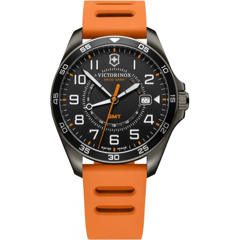 Чоловічий годинник Victorinox Swiss Army FIELDFORCE GMT V241897 від компанії "Cronos" поза часом - фото 1