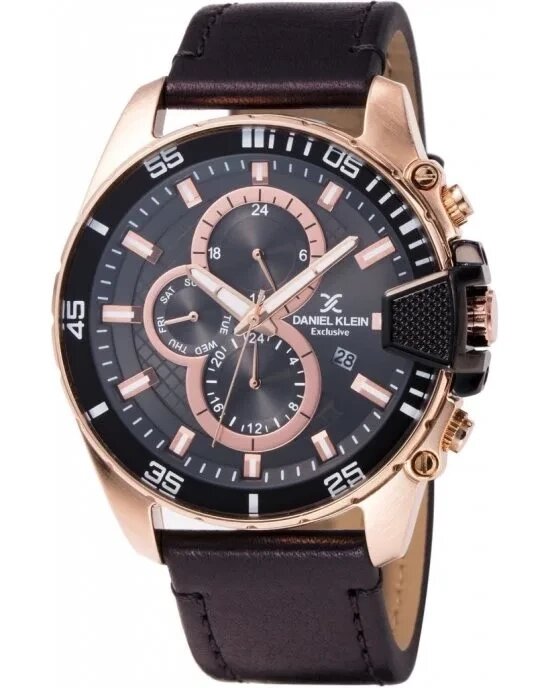 Чоловічий наручний годинник Daniel Klein DK12035A-6 від компанії "Cronos" поза часом - фото 1