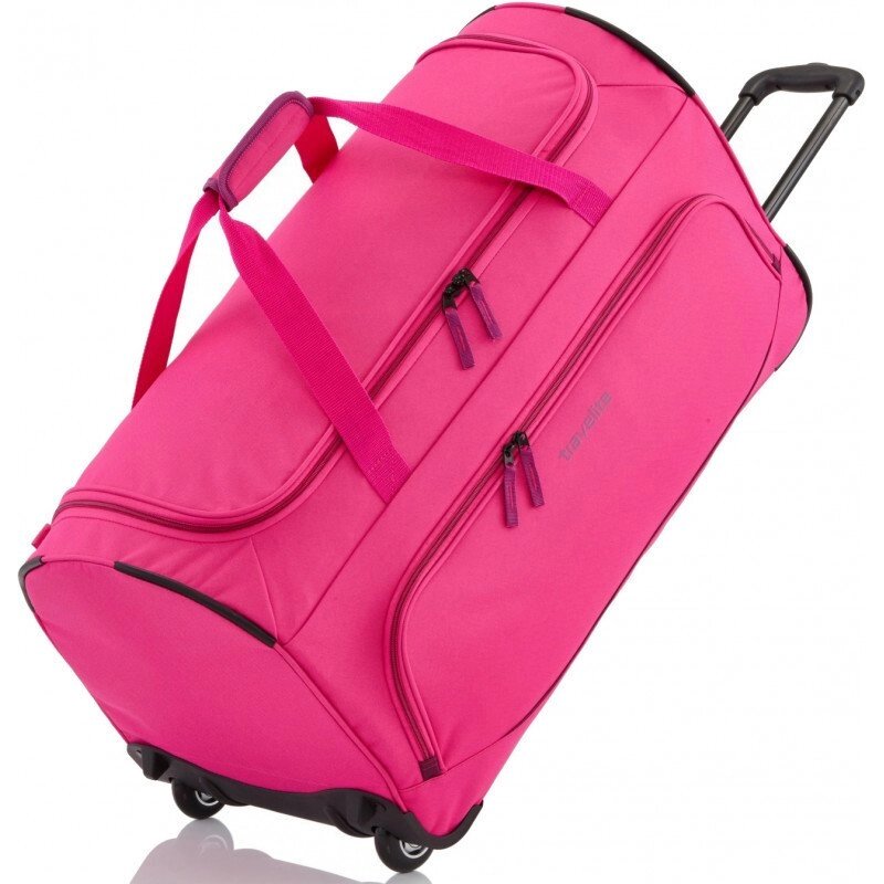 Дорожная сумка на колесах Travelite BASICS/Pink M Средняя TL096277-17 від компанії "Cronos" поза часом - фото 1