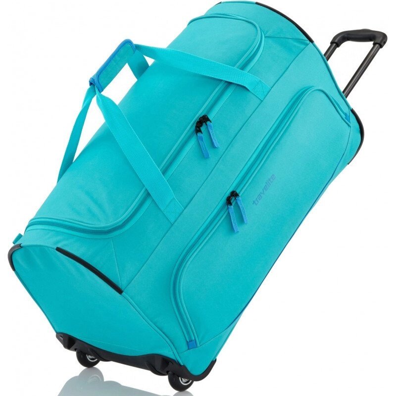 Дорожня сумка на колесах Travelite BASICS/Turquoise M Середня TL096277-25 від компанії "Cronos" поза часом - фото 1