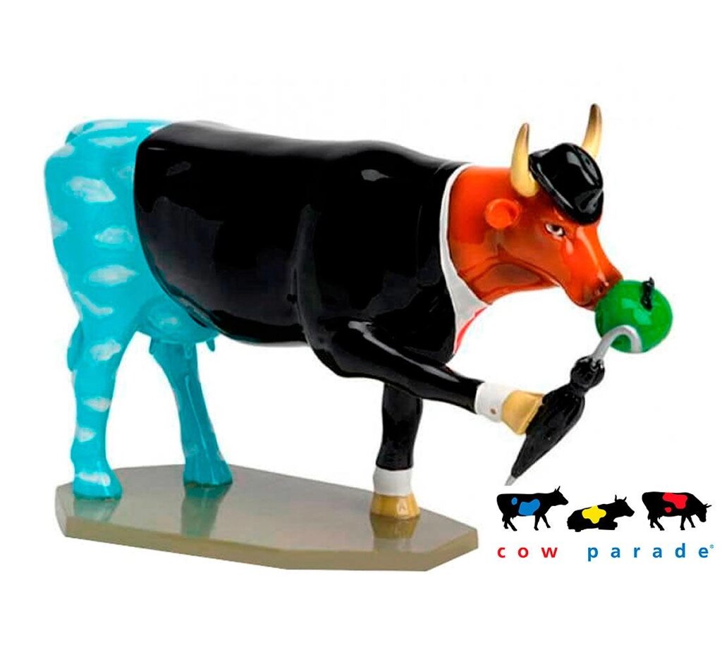 Фігурка/статуетка "Парад корів" Cow Parade 46160 від компанії "Cronos" поза часом - фото 1