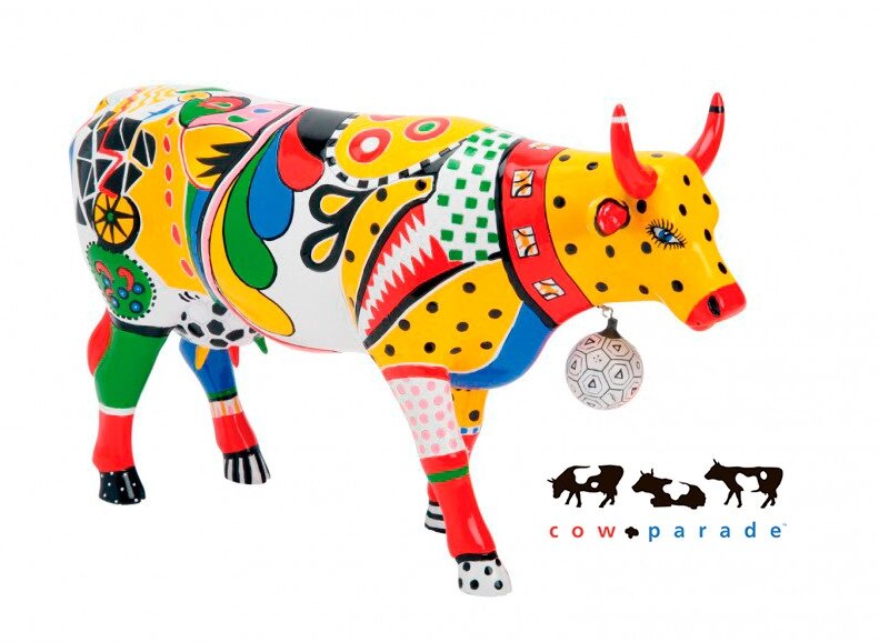 Фігурка/статуетка "Парад корів" Cow Parade 46450 від компанії "Cronos" поза часом - фото 1