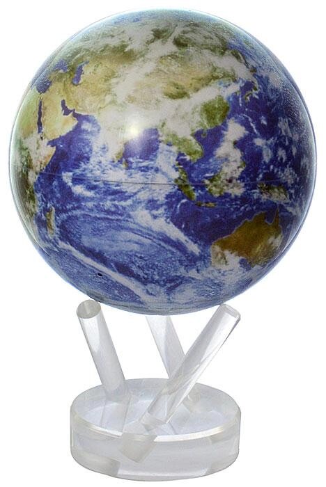 Гіро-глобус Solar Globe "Земля в хмарах" 11,4 см (MG-45-STE-C) від компанії "Cronos" поза часом - фото 1