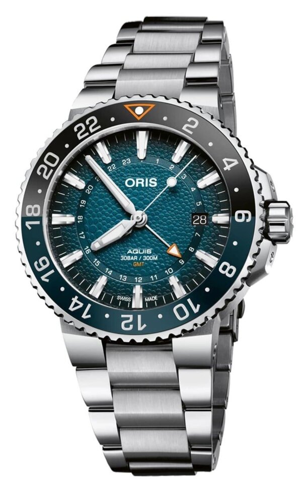 Годинник наручний чоловічий Oris Whale Shark Limited Edition 798.7754.4175 Set від компанії "Cronos" поза часом - фото 1