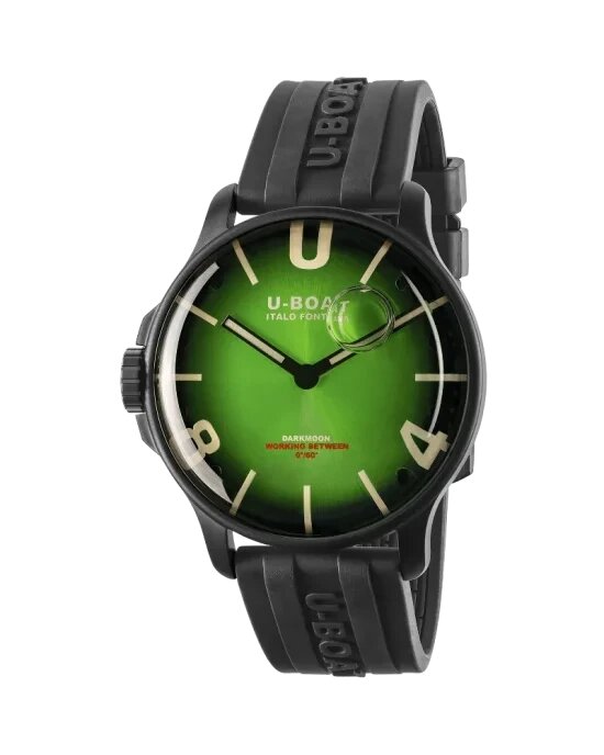 Годинник наручний U-BOAT 8698/C DARKMOON 44MM GREEN PVD SOLEIL від компанії "Cronos" поза часом - фото 1