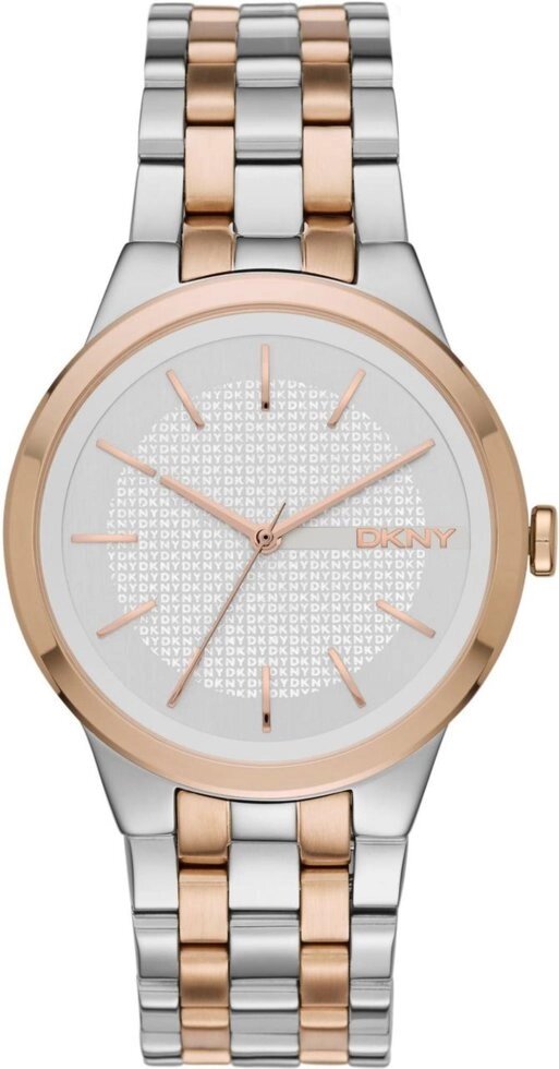 Годинник наручний жіночий DKNY NY2464 кварцовий на браслеті, біколорні, США від компанії "Cronos" поза часом - фото 1