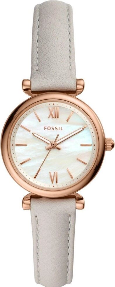 Годинник наручний жіночий FOSSIL ES4529 кварцовий, ремінець зі шкіри, США від компанії "Cronos" поза часом - фото 1