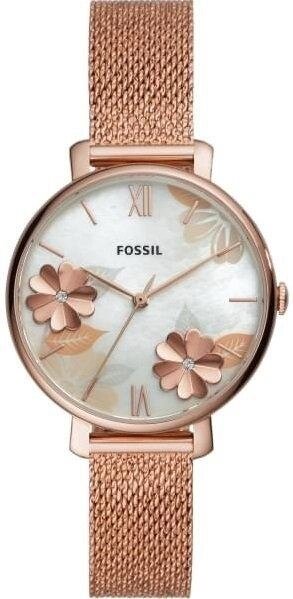 Годинник наручний жіночий FOSSIL ES4534 кварцовий, "миланський" браслет, США від компанії "Cronos" поза часом - фото 1