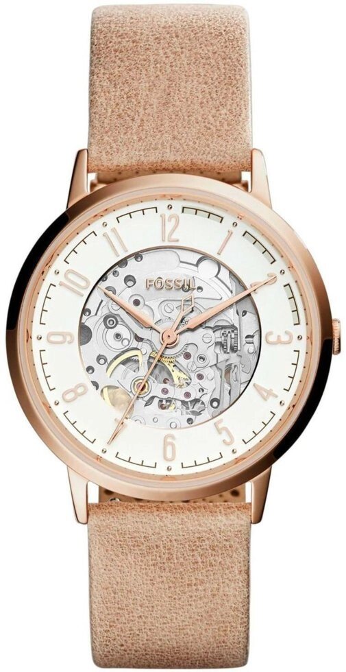 Годинник наручний жіночий FOSSIL ME3152 кварцовий, шкіряний ремінець, США від компанії "Cronos" поза часом - фото 1