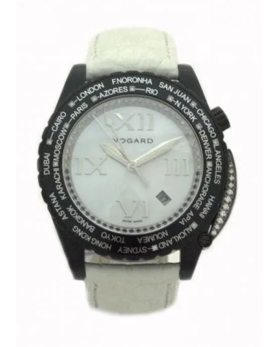 Годинник наручний жіночий Vogard WW 30, сталь / ремінець зі шкіри алігатора від компанії "Cronos" поза часом - фото 1