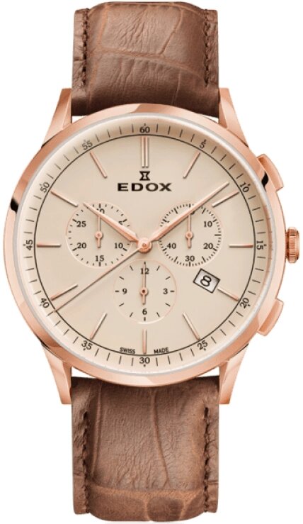 Годинники EDOX 10236 37RC BEIR від компанії "Cronos" поза часом - фото 1
