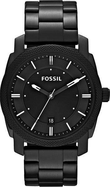 Годинники наручні чоловічі FOSSIL FS4775 кварцові, на браслеті, чорні, США від компанії "Cronos" поза часом - фото 1