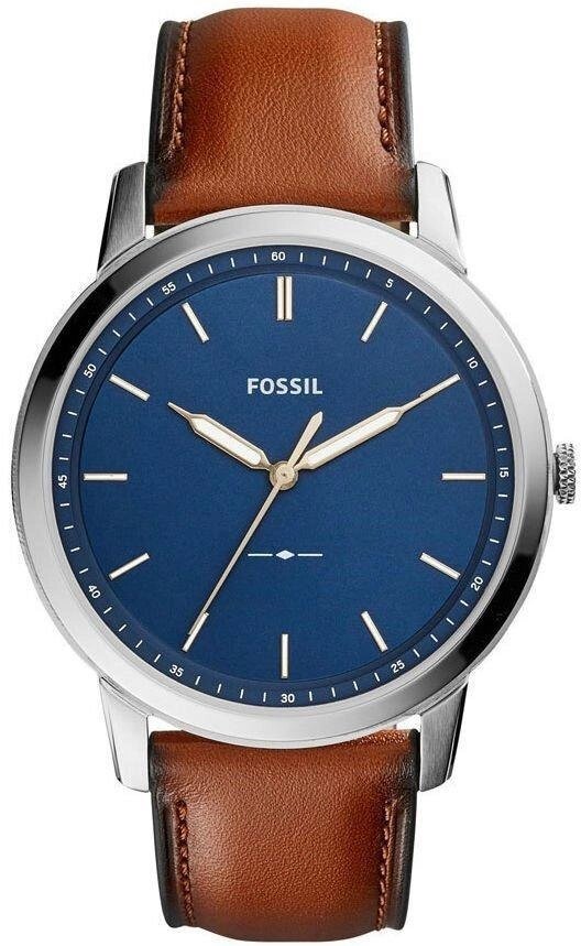 Годинники наручні чоловічі FOSSIL FS5304 кварцові, ремінець з шкіри, США від компанії "Cronos" поза часом - фото 1