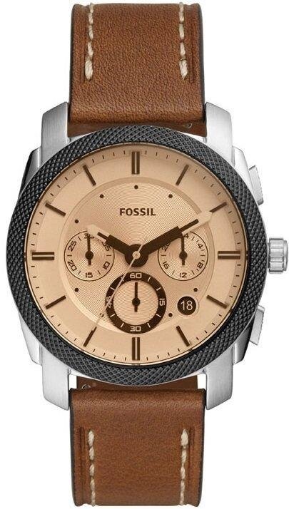 Годинники наручні чоловічі FOSSIL FS5620 кварцові, ремінець з шкіри, США від компанії "Cronos" поза часом - фото 1