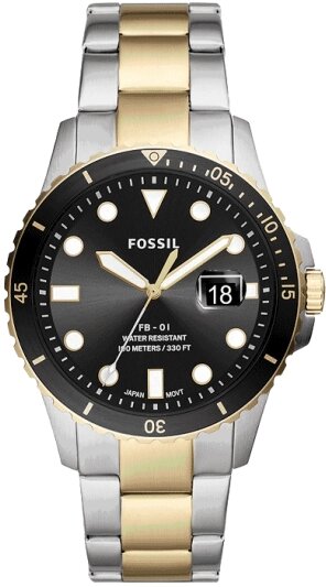Годинники наручні чоловічі FOSSIL FS5653 кварцові, на браслеті, США від компанії "Cronos" поза часом - фото 1