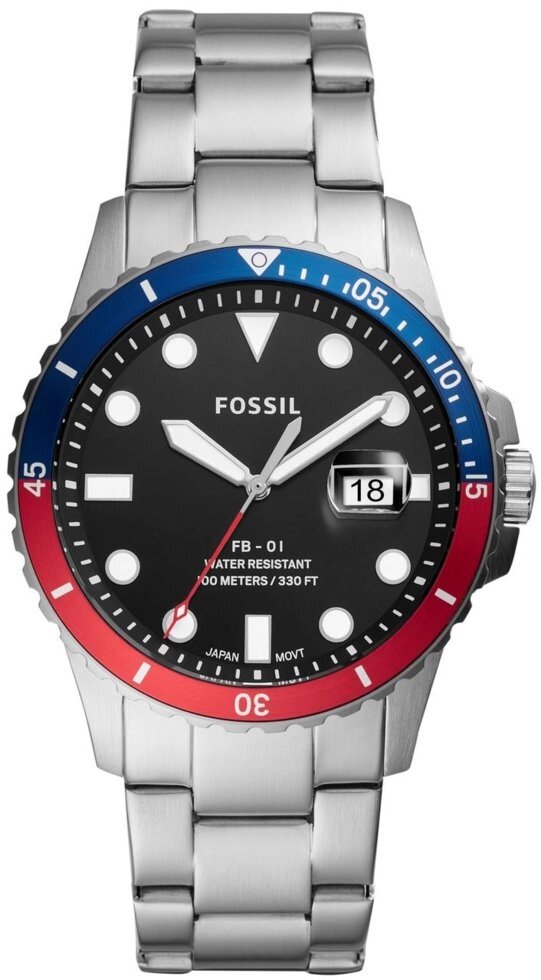 Годинники наручні чоловічі FOSSIL FS5657 кварцові, на браслеті, США від компанії "Cronos" поза часом - фото 1