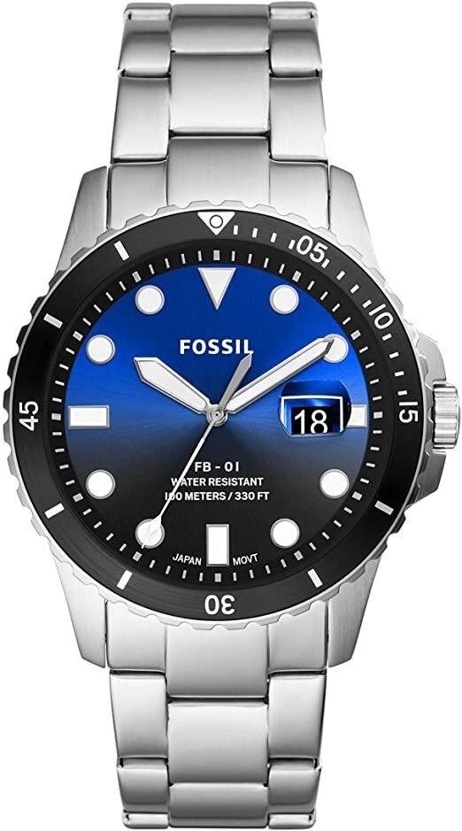 Годинники наручні чоловічі FOSSIL FS5668 кварцові, на браслеті, США від компанії "Cronos" поза часом - фото 1