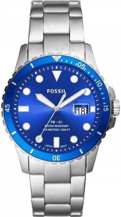 Годинники наручні чоловічі FOSSIL FS5669 кварцові, на браслеті, США від компанії "Cronos" поза часом - фото 1