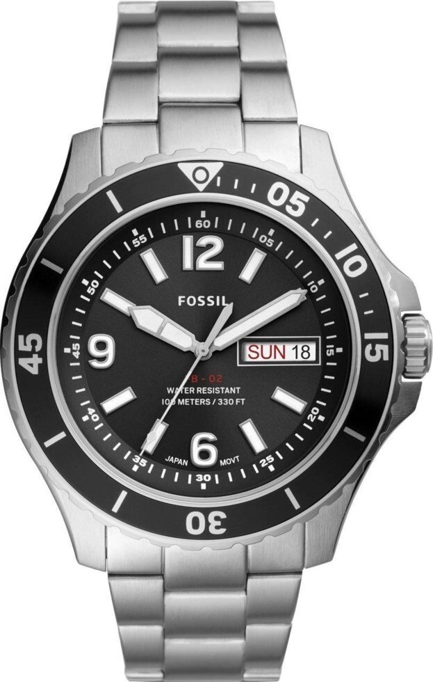 Годинники наручні чоловічі FOSSIL FS5687 кварцові, на браслеті, США від компанії "Cronos" поза часом - фото 1