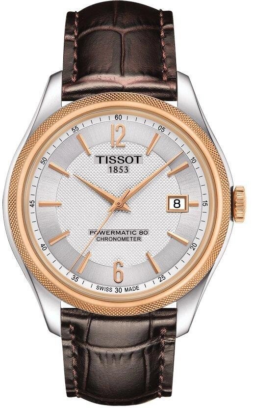 Годинники наручні чоловічі Tissot BALLADE POWERMATIC 80 COSC T108.408.26.037.00 від компанії "Cronos" поза часом - фото 1