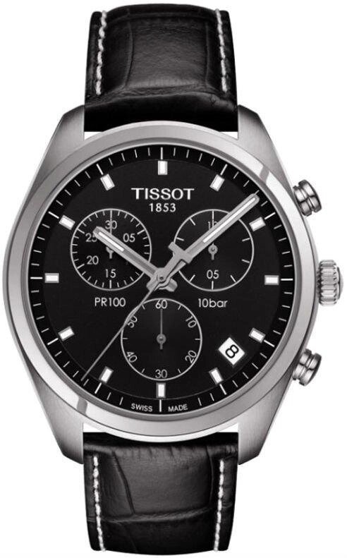 Годинники наручні чоловічі Tissot PR 100 CHRONOGRAPH T101.417.16.051.00 від компанії "Cronos" поза часом - фото 1