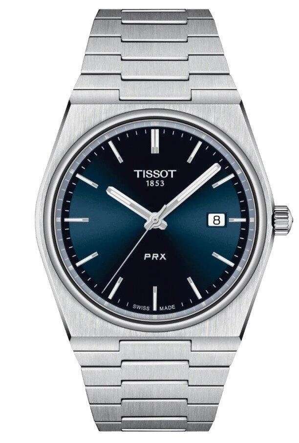 Годинники наручні чоловічі TISSOT PRX T137.410.11.041.00 від компанії "Cronos" поза часом - фото 1