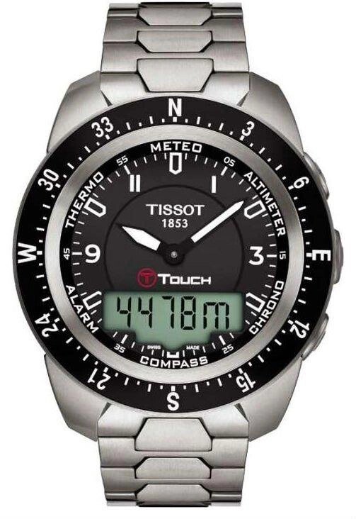 Годинники наручні чоловічі Tissot T-Touch Expert T013.420.44.057.00 від компанії "Cronos" поза часом - фото 1
