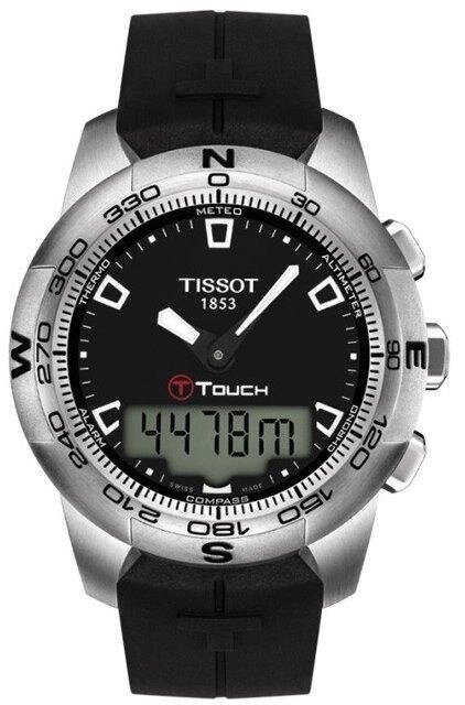 Годинники наручні чоловічі Tissot T-Touch II T047.420.17.051.00 від компанії "Cronos" поза часом - фото 1
