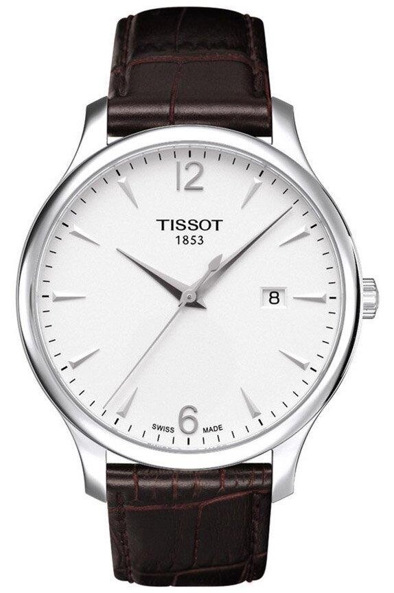 Годинники наручні чоловічі Tissot TRADITION T063.610.16.037.00 від компанії "Cronos" поза часом - фото 1