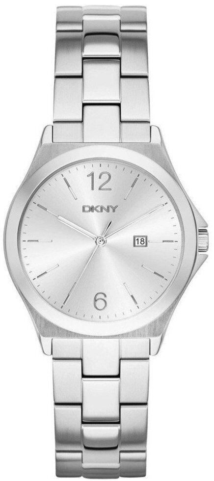 Годинники наручні жіночі DKNY NY2365 кварцові, на браслеті, сріблясті, США від компанії "Cronos" поза часом - фото 1