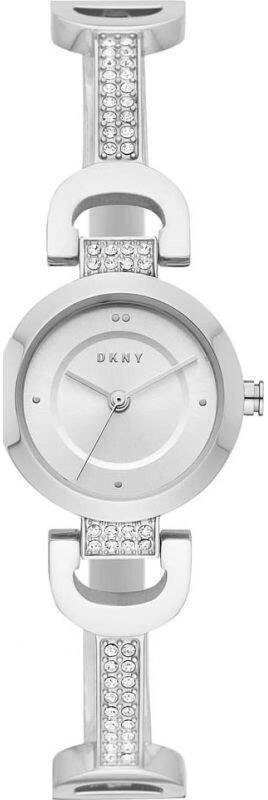 Годинники наручні жіночі DKNY NY2751 кварцові, з фіанітами, сріблясті, США від компанії "Cronos" поза часом - фото 1