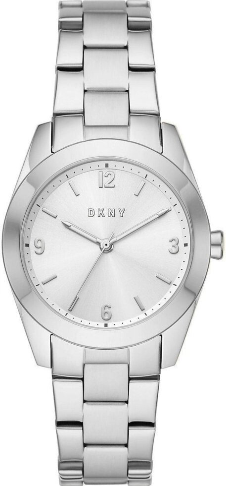 Годинники наручні жіночі DKNY NY2872 кварцові, на браслеті, сріблясті, США від компанії "Cronos" поза часом - фото 1