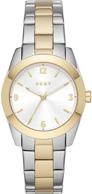 Годинники наручні жіночі DKNY NY2896 кварцові, на браслеті, золотисті, США від компанії "Cronos" поза часом - фото 1