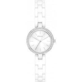 Годинники наручні жіночі DKNY NY2915 кварцові, на браслеті, білі, США від компанії "Cronos" поза часом - фото 1