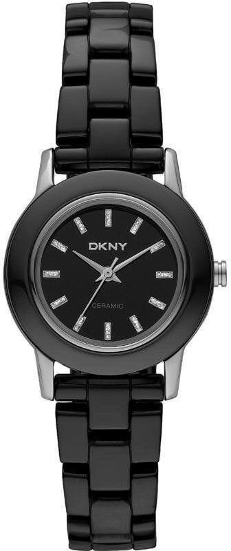 Годинники наручні жіночі DKNY NY8296 кварцові, сталь/кераміка, чорні, США від компанії "Cronos" поза часом - фото 1