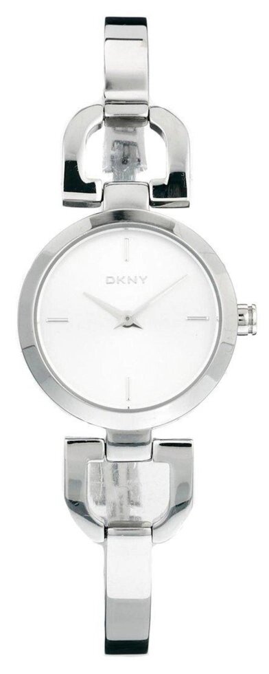 Годинники наручні жіночі DKNY NY8540 кварцові на оригінальному сріблястому браслеті, США від компанії "Cronos" поза часом - фото 1