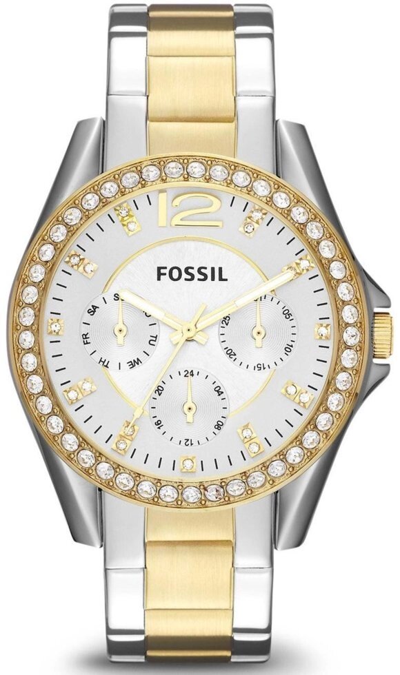Годинники наручні жіночі FOSSIL ES3204 кварцові, на браслеті, США від компанії "Cronos" поза часом - фото 1