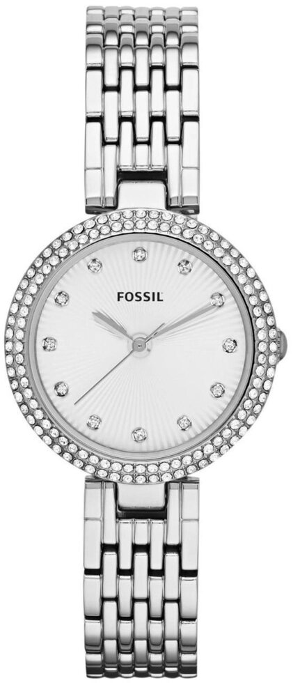 Годинники наручні жіночі FOSSIL ES3345 кварцові, на браслеті, сріблясті, США від компанії "Cronos" поза часом - фото 1