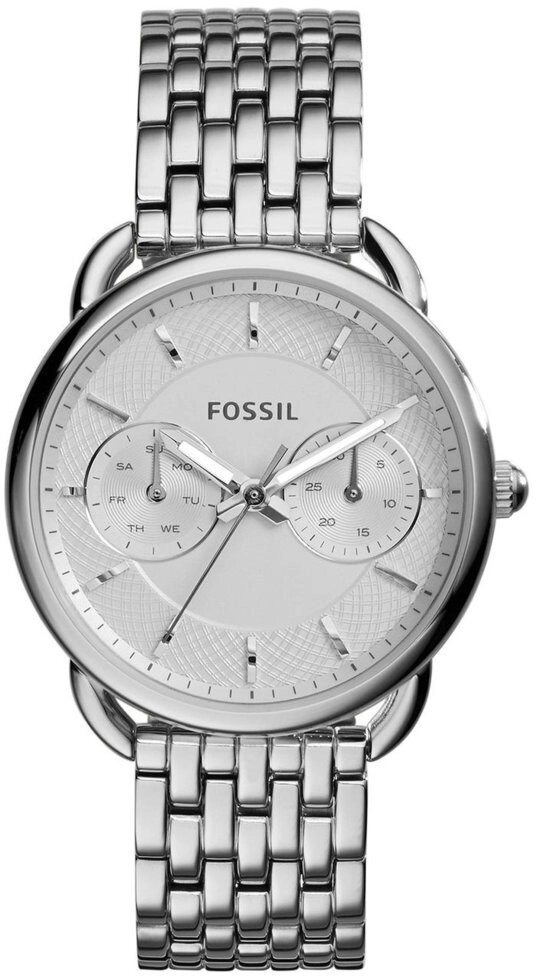 Годинники наручні жіночі FOSSIL ES3712 кварцові, на браслеті, сріблясті, США від компанії "Cronos" поза часом - фото 1